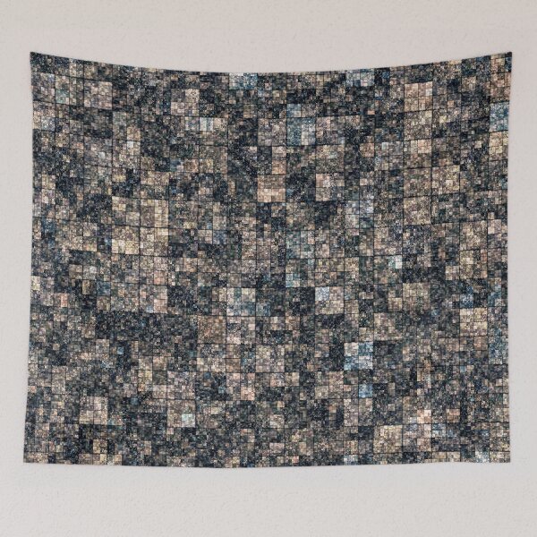 Item preview, Abstract Tiny Check Pattern in Rich Shades of Brown designed and sold by Trevor Hirst.