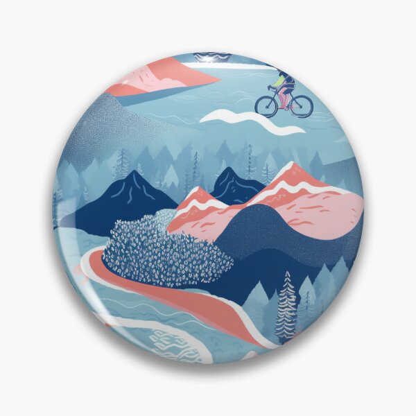 Item preview, Bikepacking in Pastel designed and sold by VeloVibrance.