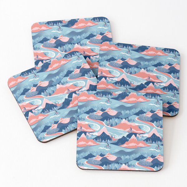Item preview, Bikepacking in Pastel designed and sold by VeloVibrance.