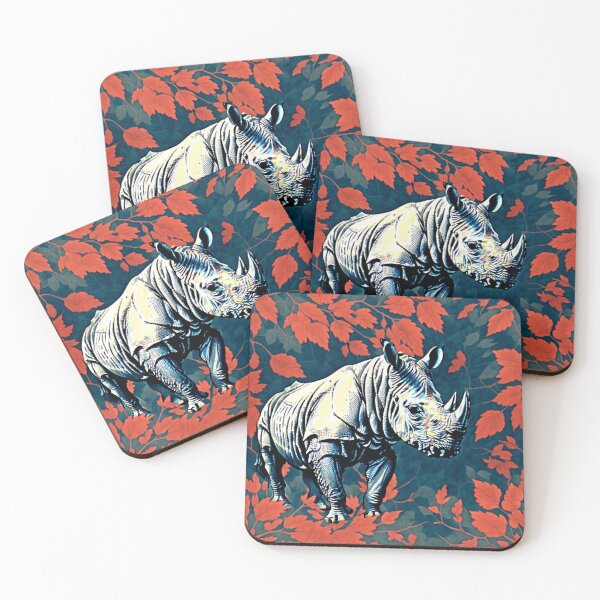 Item preview, Rhino African Animal Inspired Art designed and sold by CDC40.