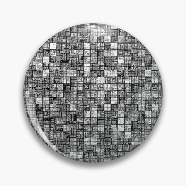Item preview, Complex Tiny Check Pattern in Pen and Ink Black and White designed and sold by Trevor Hirst.