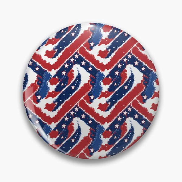 Item preview, 4th of July USA Red White Blue Pattern designed and sold by Aaron2610.