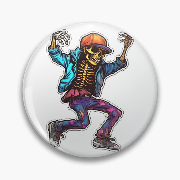 Item preview, Urban Bones Dancing Skeleton designed and sold by Studio-g.