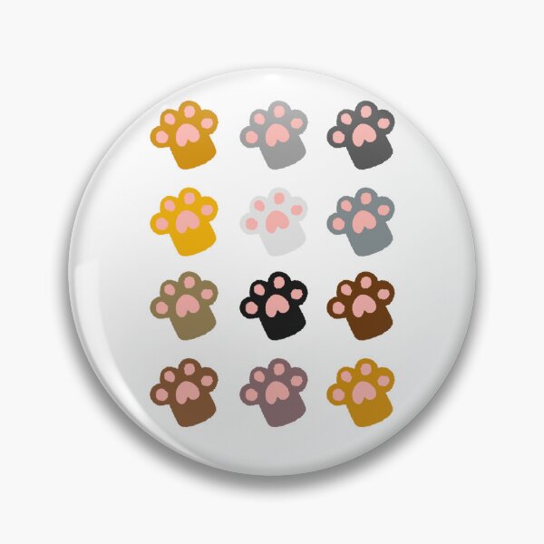 Item preview, Cat Paw Print Stickers designed and sold by Jelly3013.