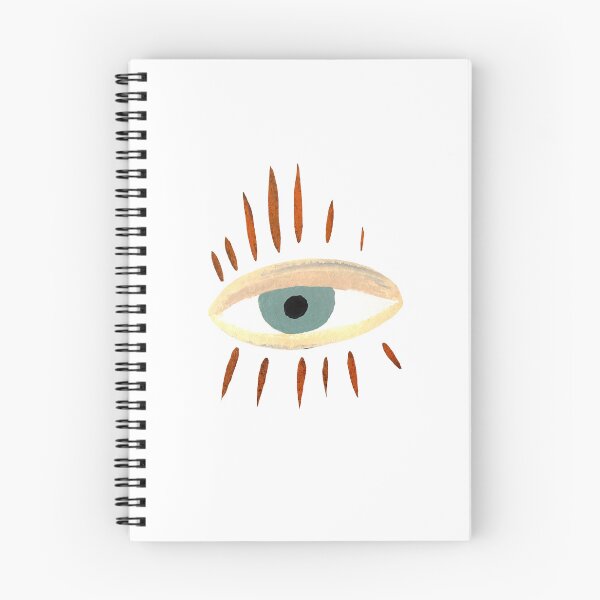 Item preview, Eye mystic esoteric symbol sign watercolor sketch designed and sold by Yana Mustafina | Boho Soulful Designs.