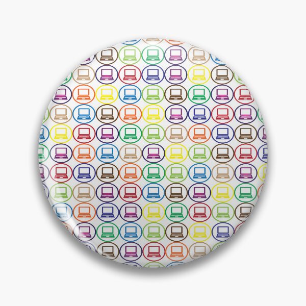 Item preview, Colorful laptop decorative pattern  designed and sold by Donutlovers.