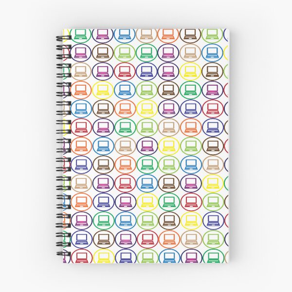 Item preview, Colorful laptop decorative pattern  designed and sold by Donutlovers.
