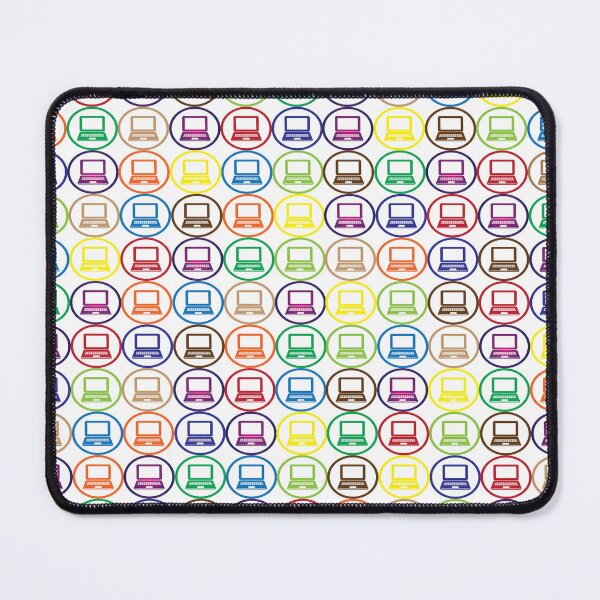 Item preview, Colorful laptop decorative pattern  designed and sold by Donutlovers.