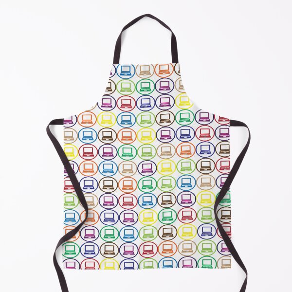 Item preview, Colorful laptop decorative pattern  designed and sold by Donutlovers.