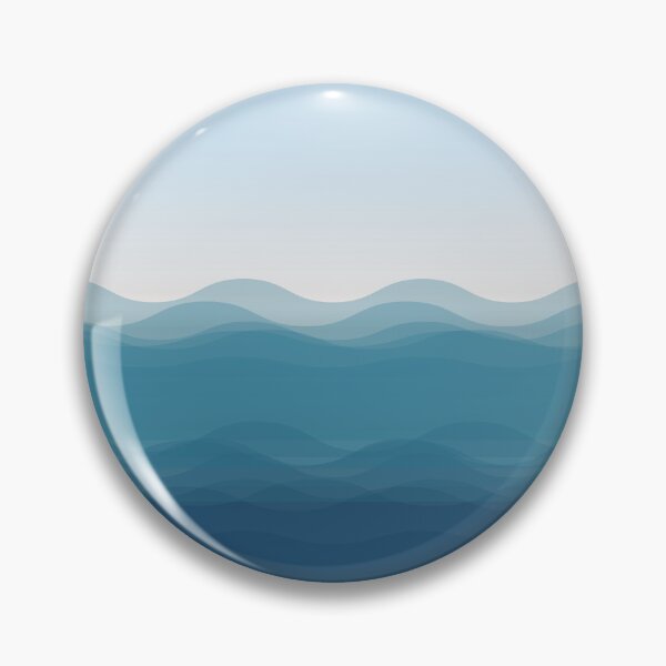 Item preview, Big blue waves seamless pattern : designed and sold by Donutlovers.