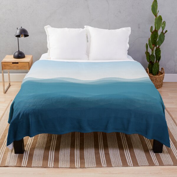 Item preview, Big blue waves seamless pattern : designed and sold by Donutlovers.