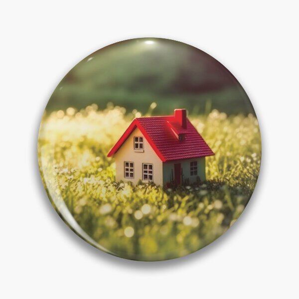 Item preview, Cute Tiny House In Nature designed and sold by AdrianGrosu.