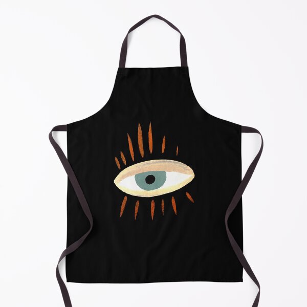 Item preview, Eye mystic esoteric symbol black watercolor sketch designed and sold by Yana Mustafina | Boho Soulful Designs.