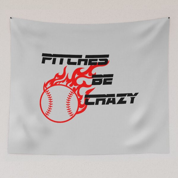 Item preview, Pitches Be Crazy Flaming Ball designed and sold by CarleLS.