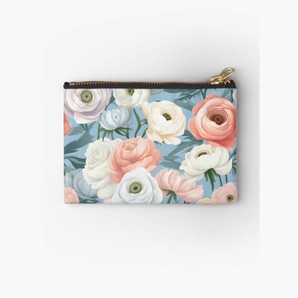 Item preview, Pastel ranunculus flowers designed and sold by Lillypot-Prints.