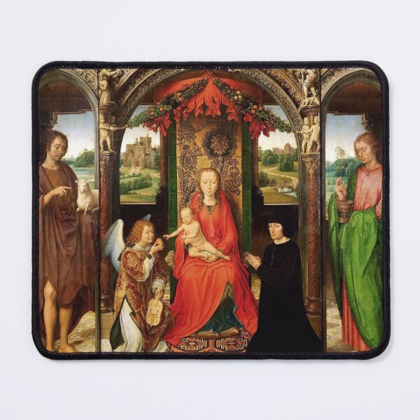 Item preview, Hans Memling Virgin and Child Enthroned designed and sold by trsna44.