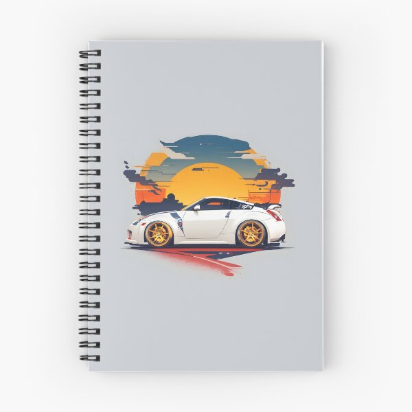 Item preview, Ai Generated Retro JDM Nissan 350z designed and sold by AiArtMerch.