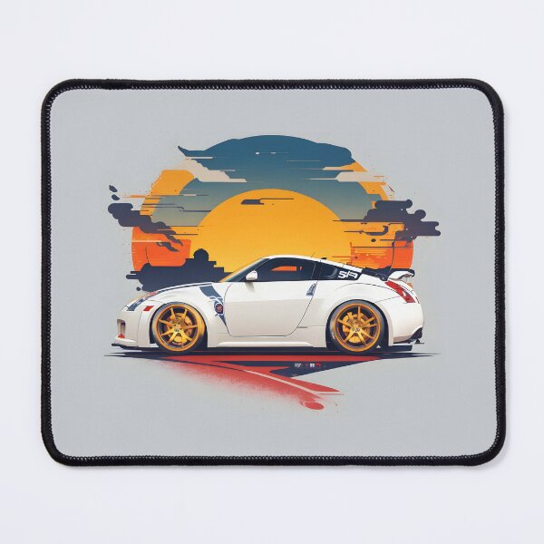 Artikelvorschau, Ai Generated Retro JDM Nissan 350z entworfen und verkauft von AiArtMerch.
