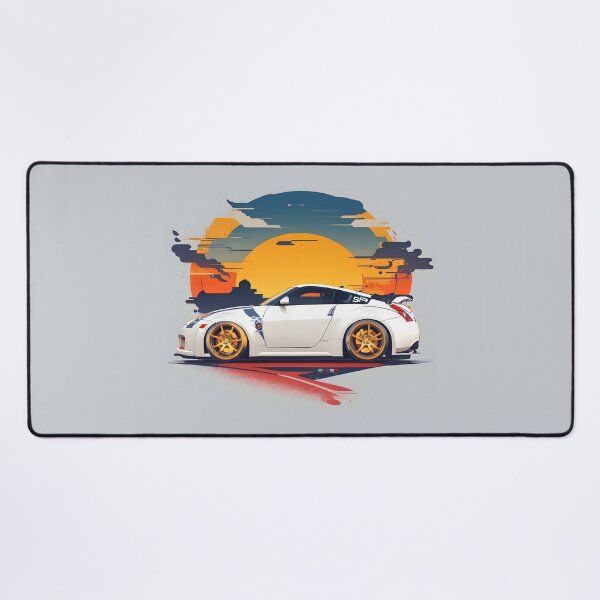 Item preview, Ai Generated Retro JDM Nissan 350z designed and sold by AiArtMerch.
