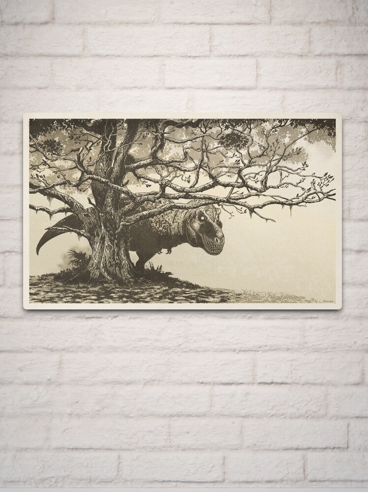Thumbnail 2 of 4, Metal Print, The tree designed and sold by stieven.