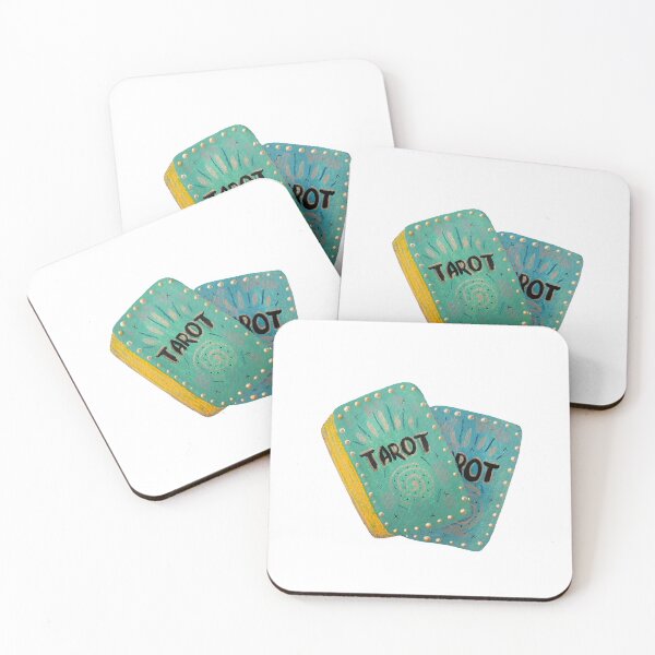 Item preview, Tarot card deck mystic a watercolor illustration designed and sold by Yana Mustafina | Boho Soulful Designs.