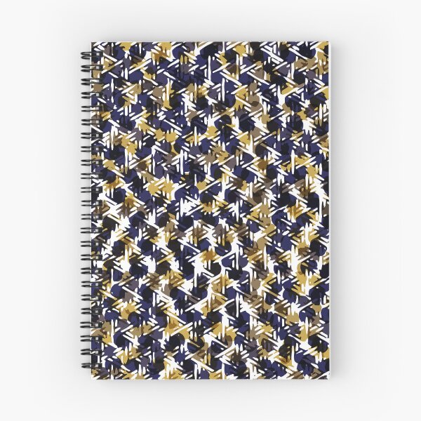 Item preview, Modern Floral Seamless Pattern in Deep Blue and Yellow designed and sold by Trevor Hirst.