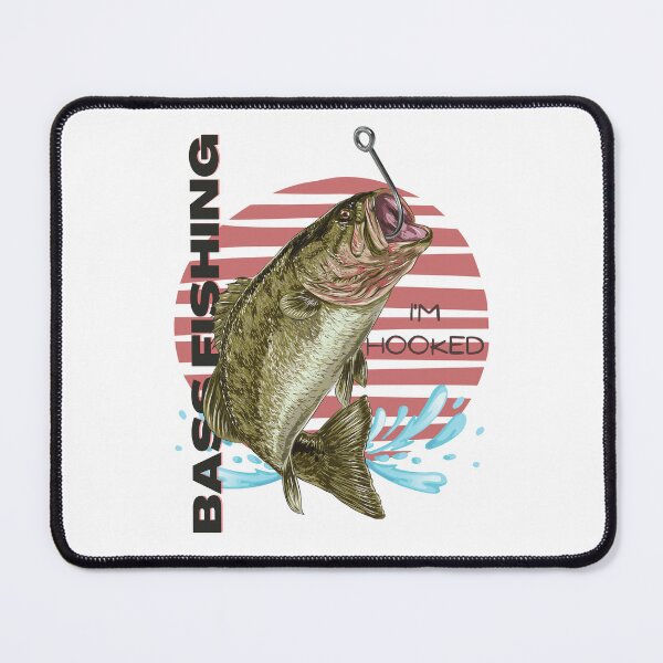Item preview, Bass Fishing I'm Hooked designed and sold by indepthdesigns.