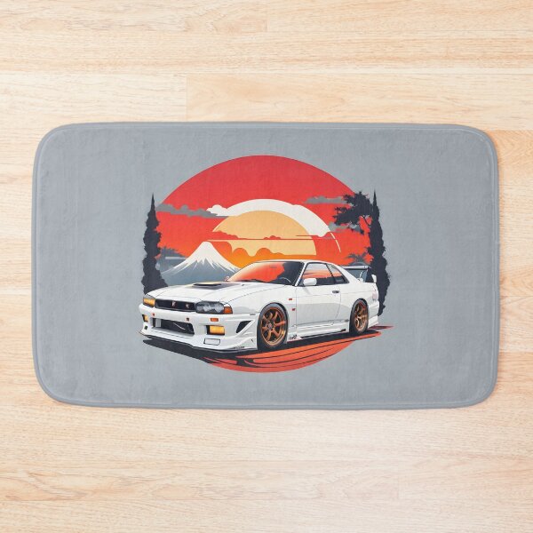 Artikelvorschau, Ai Generated Retro JDM Nissan Skyline entworfen und verkauft von AiArtMerch.
