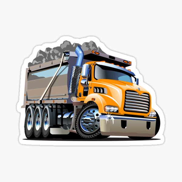 Marx Hydraulic Dump Truck Replacement Stickers   MX-028 