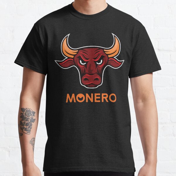 Monero Bull Cryptocurrency Classic T-Shirt
