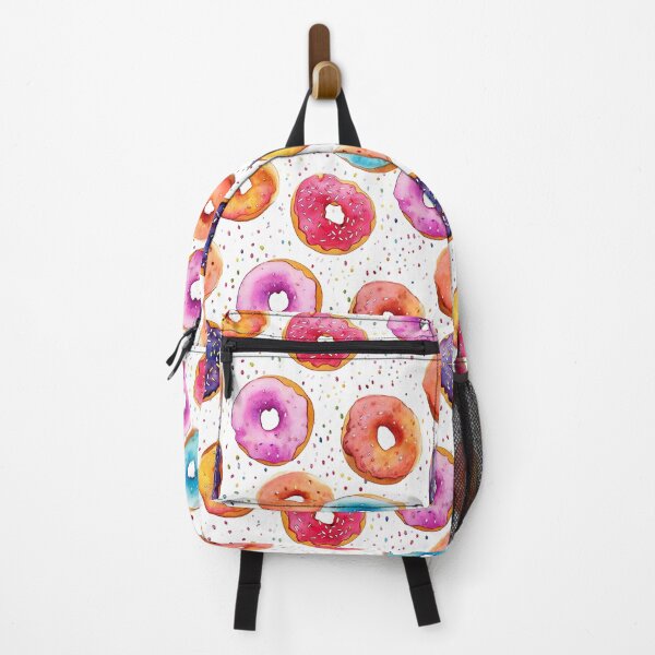Artikelvorschau, Aquarell-Donuts-nahtloses Muster entworfen und verkauft von PatternStudios.
