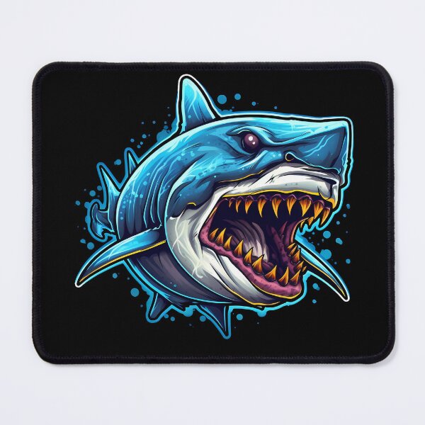 Item preview, Angry Dire Shark designed and sold by candlewithhare.
