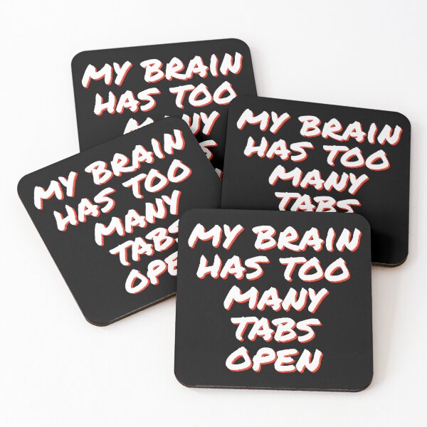 Item preview, my brain has too many tabs open designed and sold by horvath019.