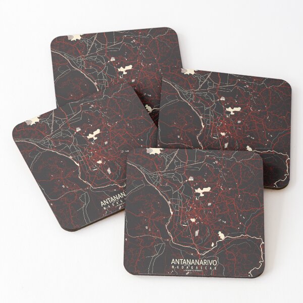 Item preview, Antananarivo City Map of Madagascar - Vector designed and sold by deMAP.