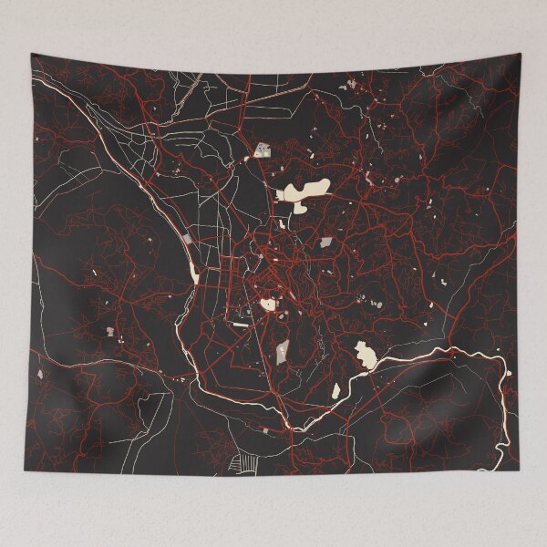 Item preview, Antananarivo City Map of Madagascar - Vector designed and sold by deMAP.