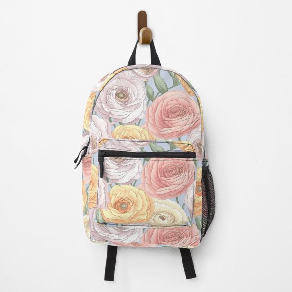 Item preview, Gracious ranunculus flowers designed and sold by Lillypot-Prints.