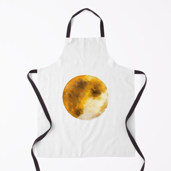 Item preview, Moon full mystic theme esoteric watercolor sketch designed and sold by Yana Mustafina | Boho Soulful Designs.