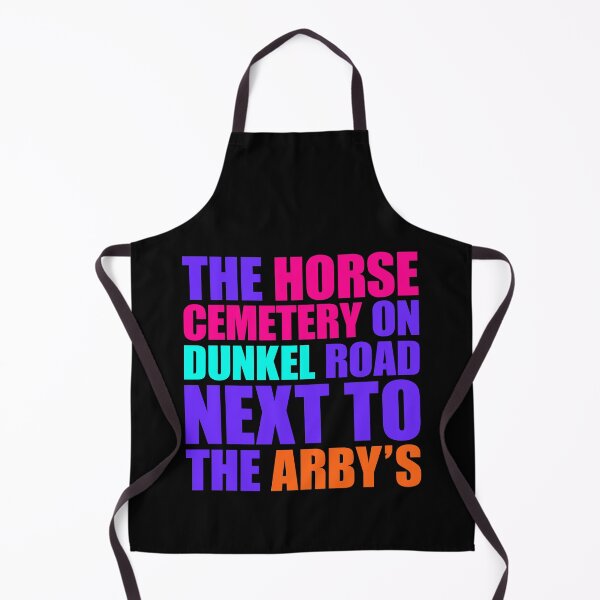 Item preview, The Horse Cemetery on Dunkel Road Retrowave designed and sold by muskitt.