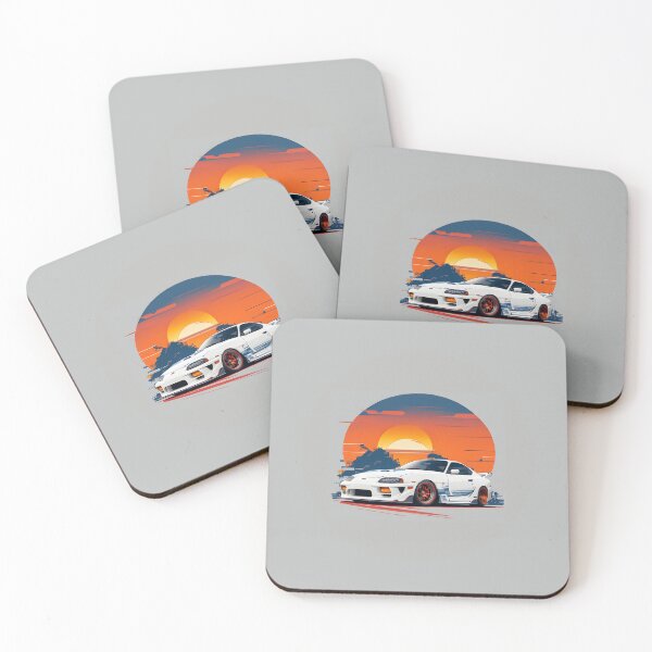 Artikelvorschau, Ai Generated Retro JDM Toyota Supra entworfen und verkauft von AiArtMerch.