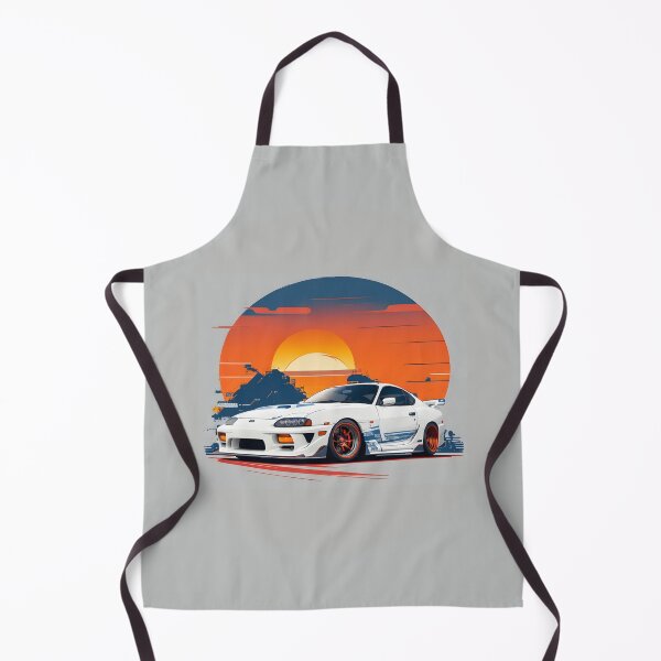 Artikelvorschau, Ai Generated Retro JDM Toyota Supra entworfen und verkauft von AiArtMerch.