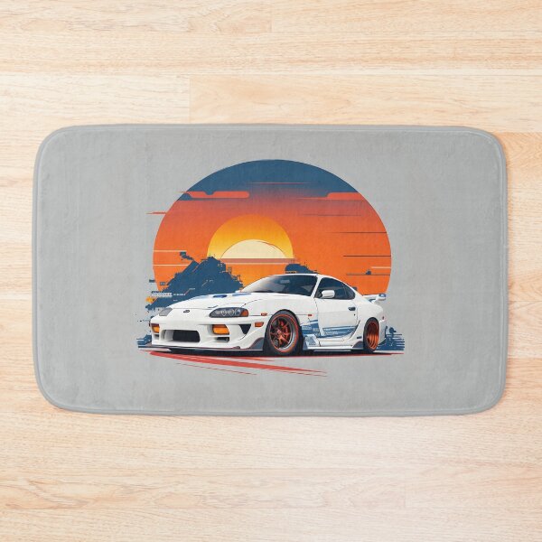 Artikelvorschau, Ai Generated Retro JDM Toyota Supra entworfen und verkauft von AiArtMerch.