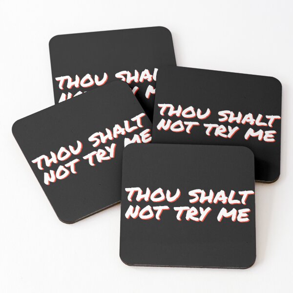 Item preview, thou shalt not try me designed and sold by horvath019.