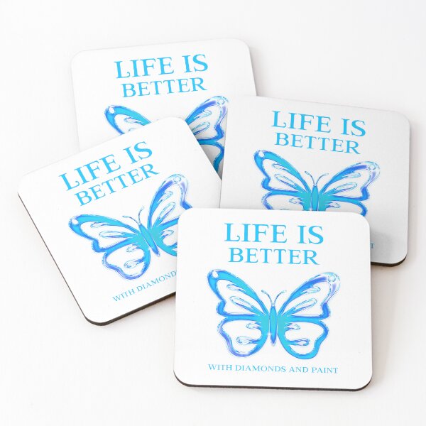 Item preview, Life is better with diamonds and paint. designed and sold by ukSubhanart.
