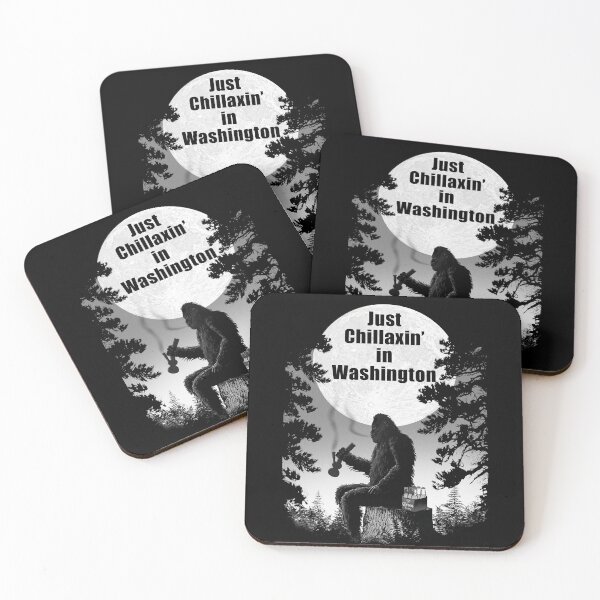 Item preview, Bigfoot Chillaxin in Washington designed and sold by snarkee.