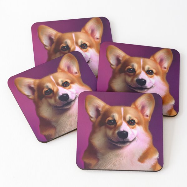 Item preview, Magenta Renaissance: The Enchanting Corgi designed and sold by StyleSyndicatio.