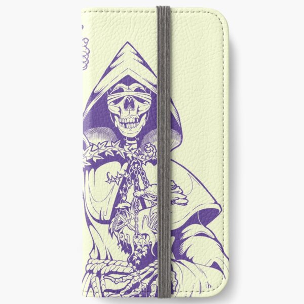 Libra (violet) iPhone Flip-Case