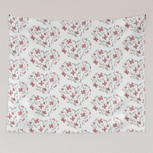 Item preview, heart flowers designed and sold by mojazona.