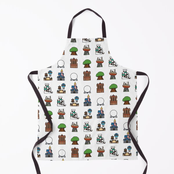 Item preview, Magic Park Icons Pattern designed and sold by alfie-burt.