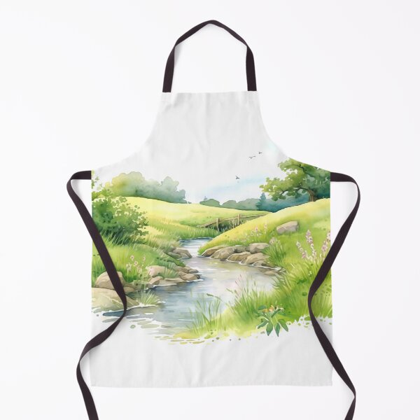Item preview, Riverside Scene Clipart, Tranquil River, Waterside Serenity, Scenic Riverbank, Riverside Tranquility, Calm Waters, River Reflections designed and sold by CoolorPaint.