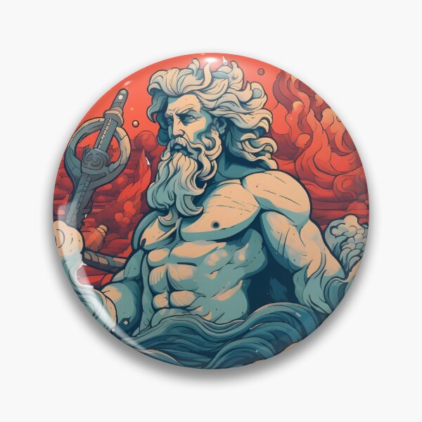 Item preview, Greek God Poseidon designed and sold by CraftMiller.